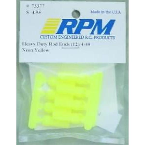 RPM Heavy Duty Rod Ends (Yellow) #1 image