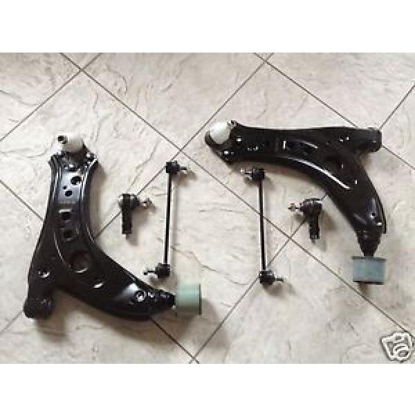 VW POLO 9N  03-09 TWO WISHBONES ARMS+BUSHES+ANTI ROLL BAR+2 TRACK ROD ENDS #1 image