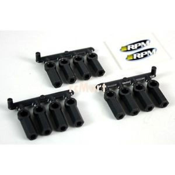 RPM Heavy Duty Rod Ends 12pcs Black Losi Associated 1:10 RC Car #73372 #1 image