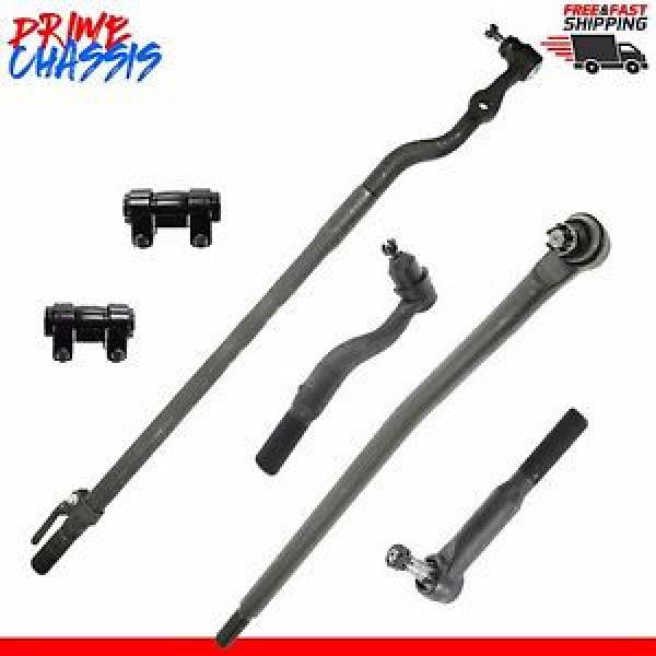 6 PC Kit Steering Parts Ford Excursion F-250 SD F-350 SD 99-05 Tie Rod Ends Link #1 image