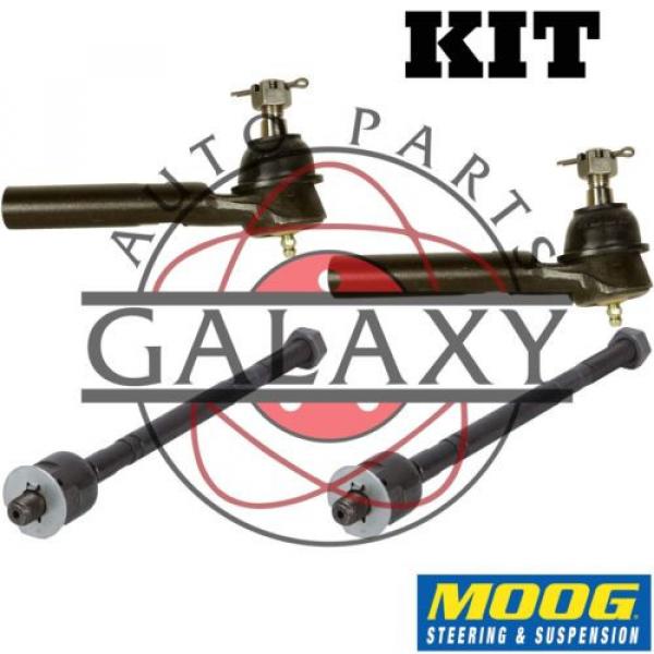 Moog Inner &amp; Outer Tie Rod End PairS Fits Impreza 93-97 Legacy 90-97 #1 image