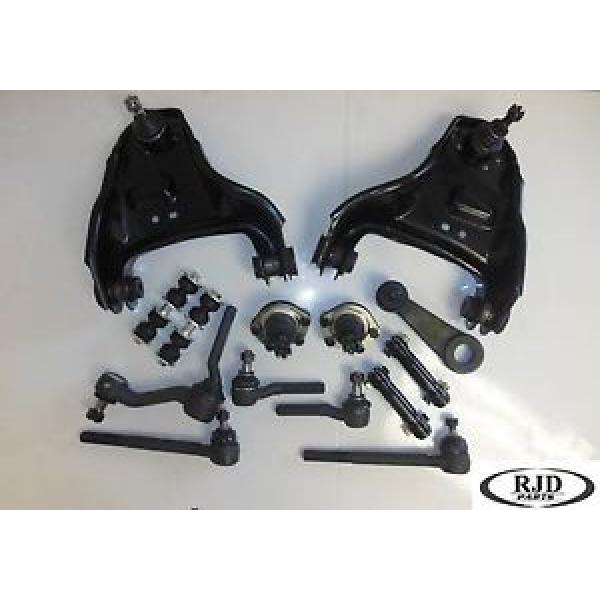 Control Arms Ball Joints Adj.Sleeves Links Tie Rod Ends Pitman &amp; Idler Arm Kit #1 image