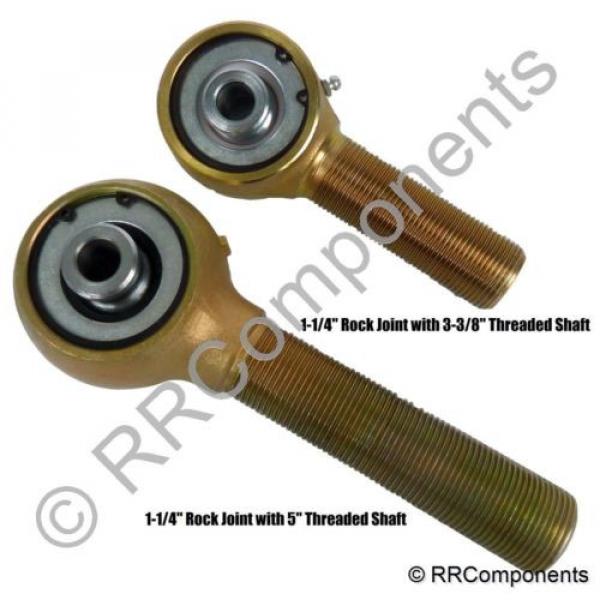 RH 1-1/4&#034; x 9/16 Bore x 5&#034; Long Shaft &amp; Jam Nut, Chromoly Rod Ends, Heim Joints #3 image