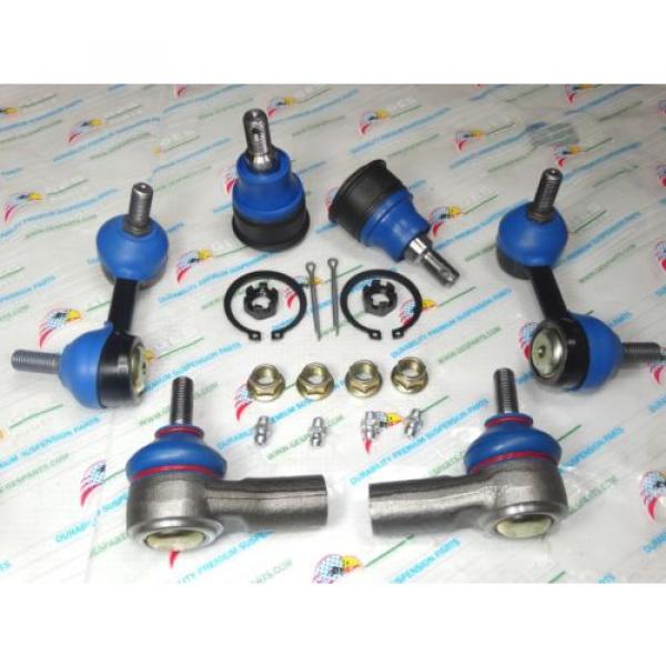 01-05 Honda Civic Acura EL 6PCS Lower Ball Joints Outer Tie Rod End &amp; Sway Links #3 image