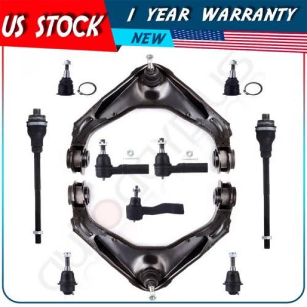 Front For 2001-2006 Chevrolet Silverado 1500 HD Suspension Kit Tie Rod End #1 image