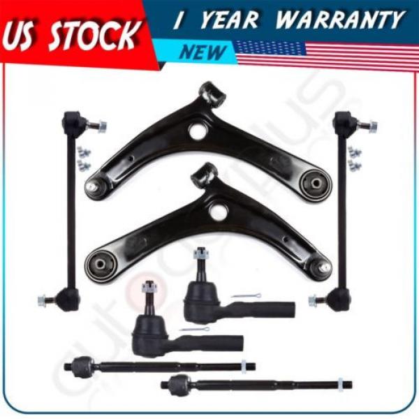 8 Suspension Control Arm Ball Joint Tie Rod Ends for 2007-2012 Dodge Caliber #1 image