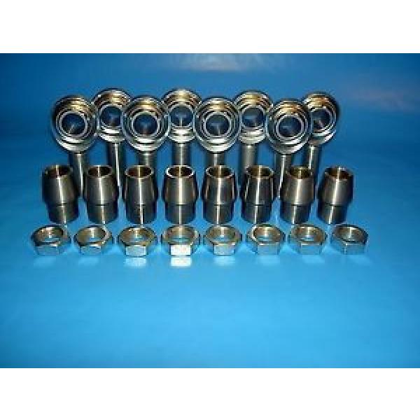 Economy 4-Link Rod Ends Kit 3/4&#034; x 3/4&#034;-16 Heim Joints (Fits 1-3/8 x.120 Tubing) #1 image