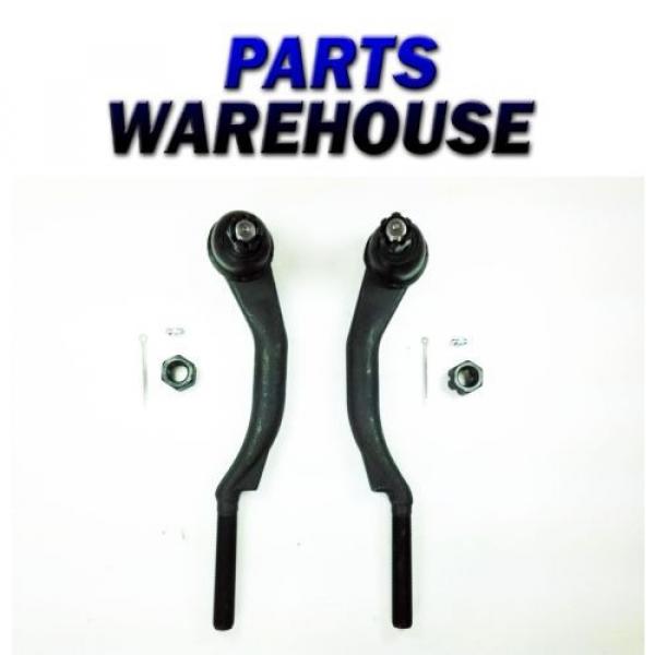 2 Pc Kit Outer Tie Rod Ends For Envoy Bravada Trailblazer 16Mm 1 Year Warranty #1 image