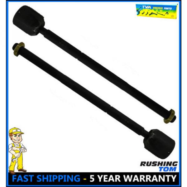 Pair (2) Inner Tie Rod Ends For Lincoln Mercury Ford Rack End Left &amp; Right EV127 #1 image