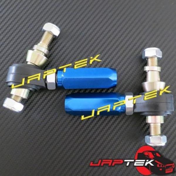 Adjustable Tie Rod Ends  for Nissan Skyline R34 14mm Pillow Ball RB25 GTT DRIFT #1 image