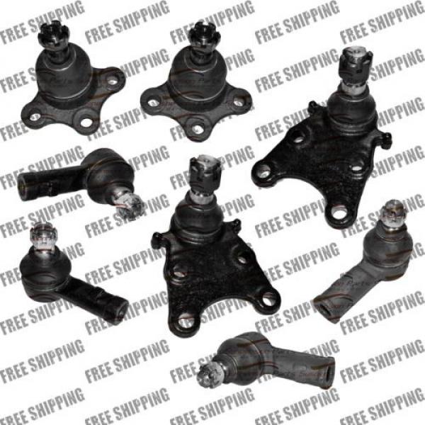 New Suspension Kit Upper+Lower Ball Joints Set Tie Rod Ends For Isuzu Rodeo #1 image