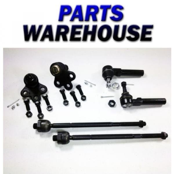 2 Ball Joints 4 Tie Rod Ends Silhouette 97 98 99 04 Van 1 Year Warranty #1 image