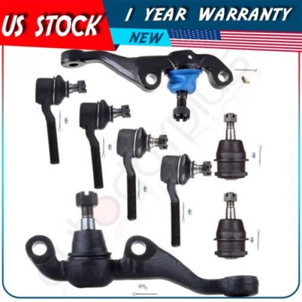 New Upper Lower Ball Joints Tie Rod End Suspension Kit For 1970-1976 Dodge Dart #1 image