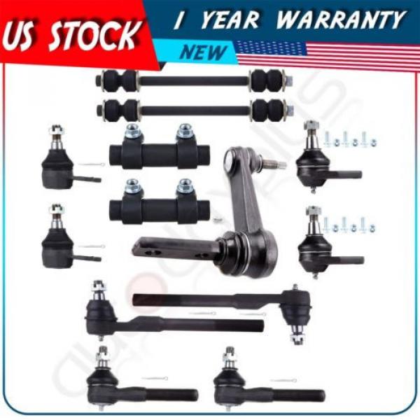 Suspension Kit Idler Arm Sway Bar Tie Rod End For 2001-2000 Dodge Ram 1500(RWD) #1 image