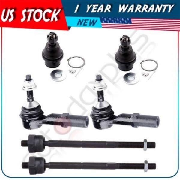 For 03-06 Lincoln Navigator 6 Pcs/Set Ball Joint Suspension Tie Rod End Kit #1 image