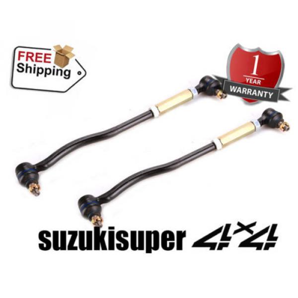 2  x  Suzuki Vitara Adjustable Front Tie Rod End Kit 1988-1998 Pair #2 image