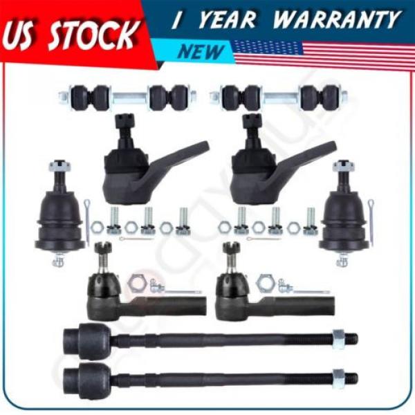 10 Suspension Ball Joint Tie Rod Ends Parts for 1987-1999 Pontiac Bonneville #1 image