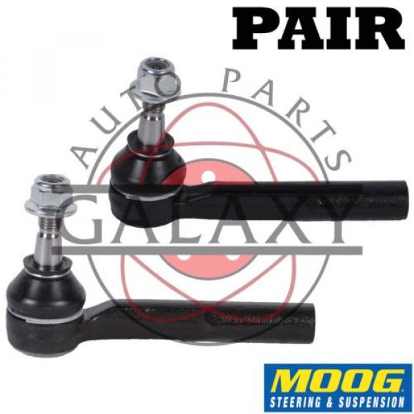 Moog New Replacement Complete Outer Tie Rod End Pair For Saab 9-3 9-5 #1 image