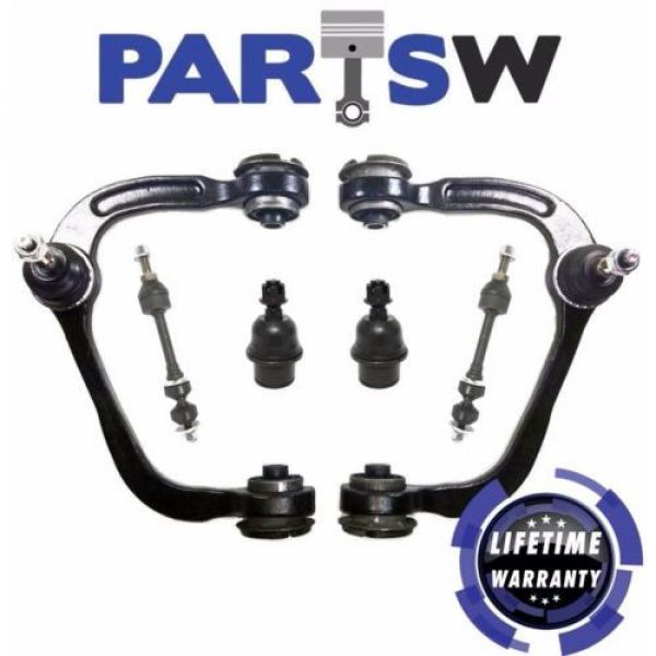 Brand New 6pc Complete Front Suspension Kit For Ford F-150 &amp; Lincoln MARK LT 4WD #1 image