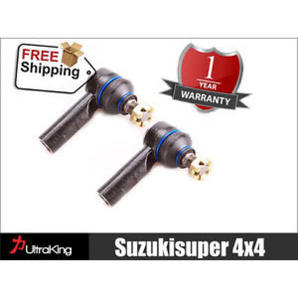 2 Steering Rack Outer Tie Rod End Kit Kun26 Toyota Hilux Surf 2005-2009 Pair #1 image