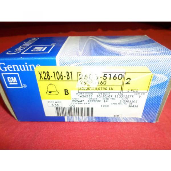 GENUINE GM # 26035160 TIE ROD END ADJUSTER SLEEVE LEFT HAND SIDE **BRAND NEW** #2 image