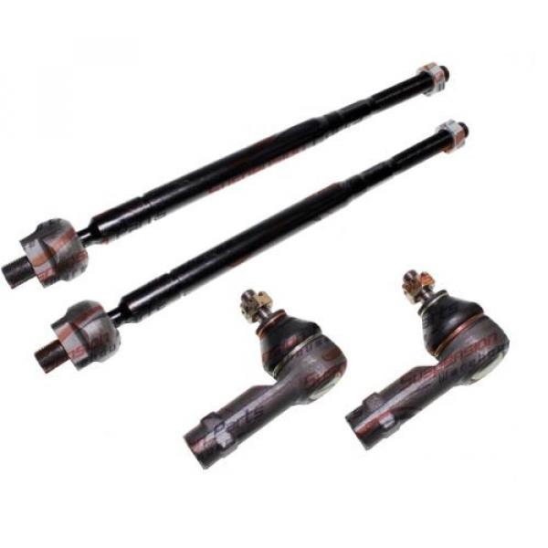 New Front Inner Steering Set Outer Tie Rod Ends For Mitsubishi Galant, Eclipse #1 image