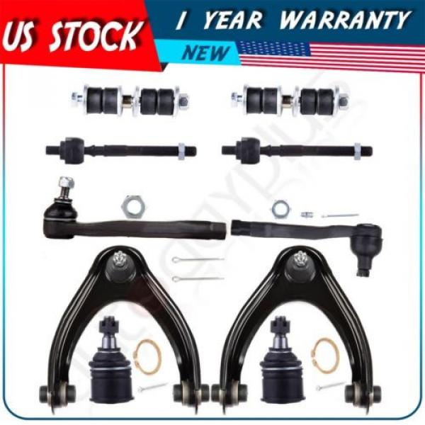 Suspension Control Arms Front Ball Joints Tie Rod End for 1996-00 Honda Civic #1 image