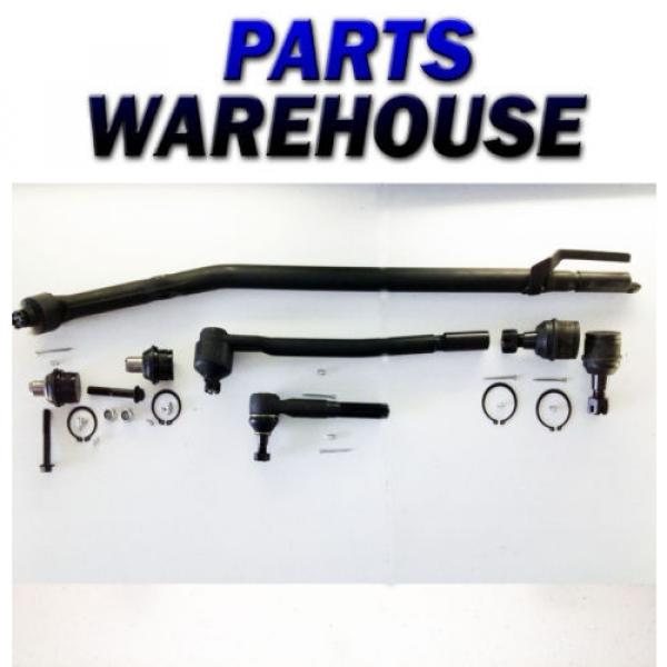 Kit Steering Suspension 2 Lower 2 Upper Ball Joints 2 Inner 1 Outer Tie Rod Ends #1 image