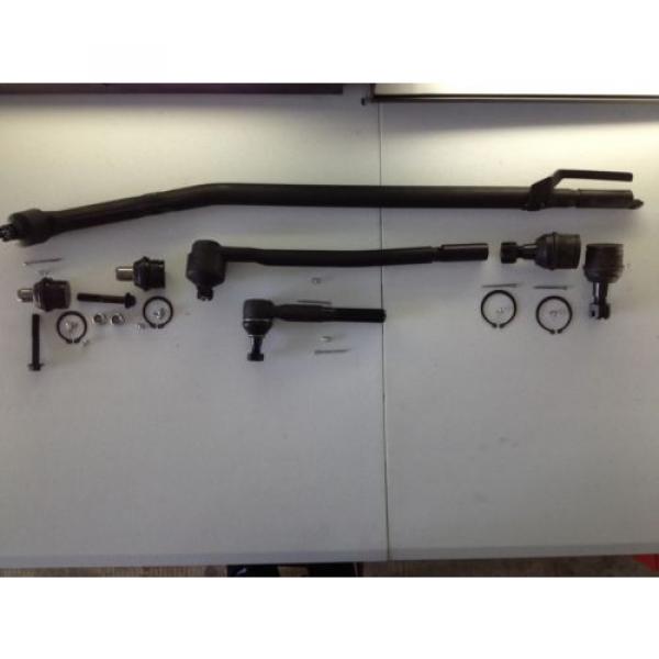 Kit Steering Suspension 2 Lower 2 Upper Ball Joints 2 Inner 1 Outer Tie Rod Ends #3 image