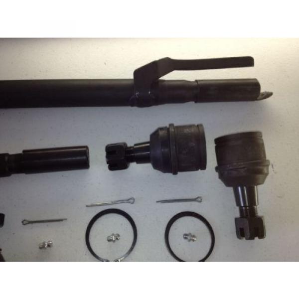 Kit Steering Suspension 2 Lower 2 Upper Ball Joints 2 Inner 1 Outer Tie Rod Ends #4 image