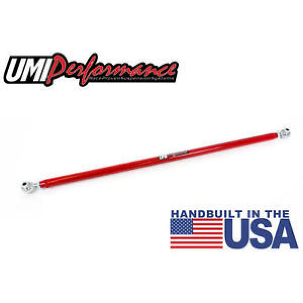 UMI Performance 2005-2014 Mustang Double Adjustable Panhard Bar w/ Rod Ends RED #1 image