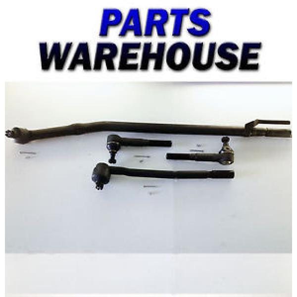 4 Piece Kit Front Inner &amp; Outer Tie Rod End #1 image