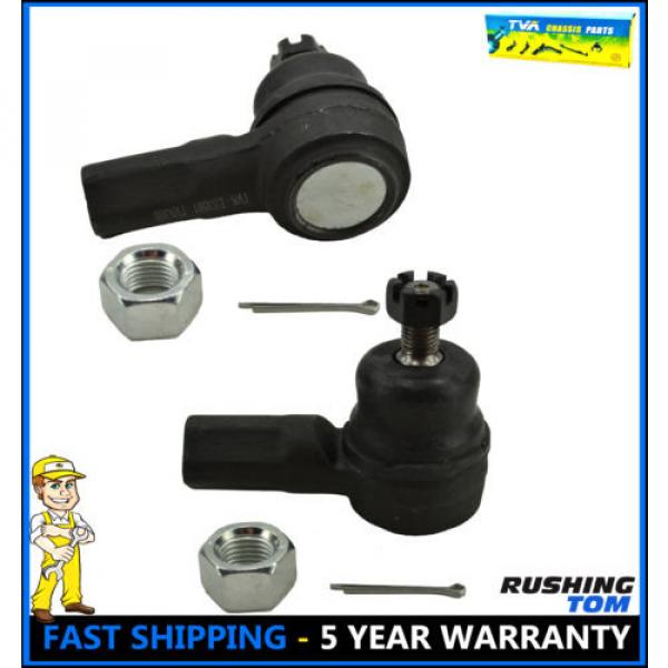 2 Front Left Driver Right Passenger Outer Tie Rod End Honda Civic Crv Crv 01-05 #1 image