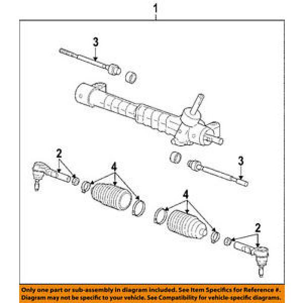 GM OEM Steering Gear-Outer Tie Rod End 15944090 #1 image