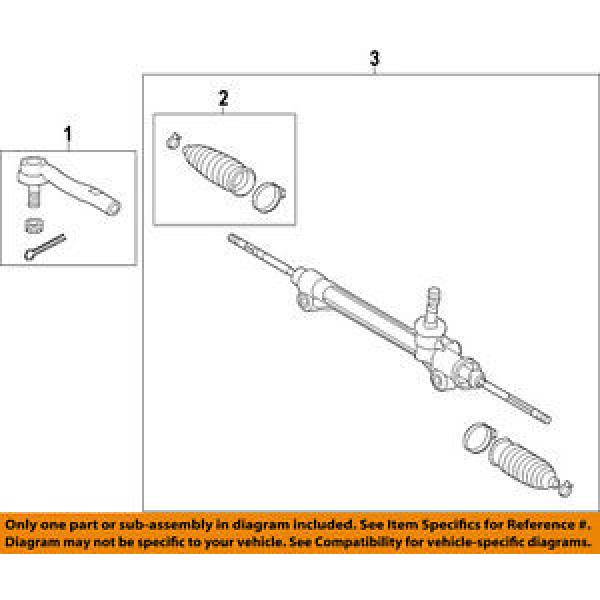 TOYOTA OEM 12-16 Camry Steering Gear-Outer Tie Rod End 4547009140 #1 image