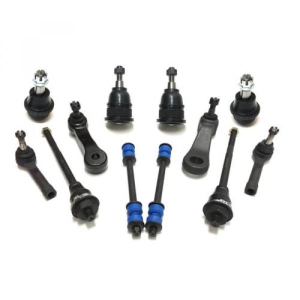 12 Pc New Suspension Kit for Cadillac Chevrolet &amp; GMC Inner &amp; Outer Tie Rod Ends #2 image