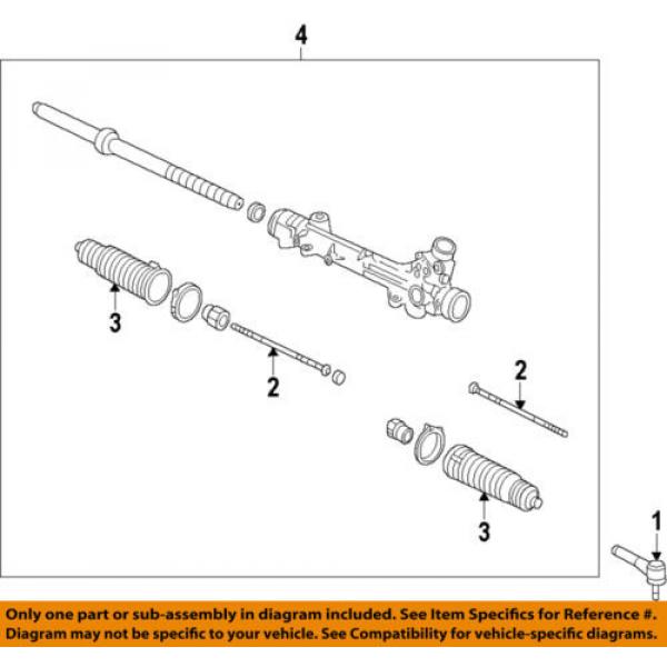 FORD OEM Steering Gear-Outer Tie Rod End 7L1Z3A130L #3 image