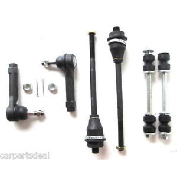 Gmc Sierra 1500 4Wd 1999-2006 Tie Rod End Front Inner &amp; Outer &amp; Sway Bar Link 6P #1 image