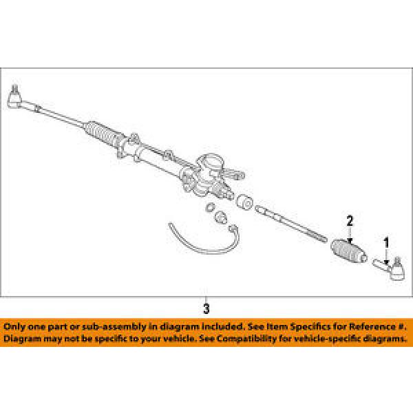 GM OEM Steering Gear-Inner Tie Rod End 13286687 #1 image