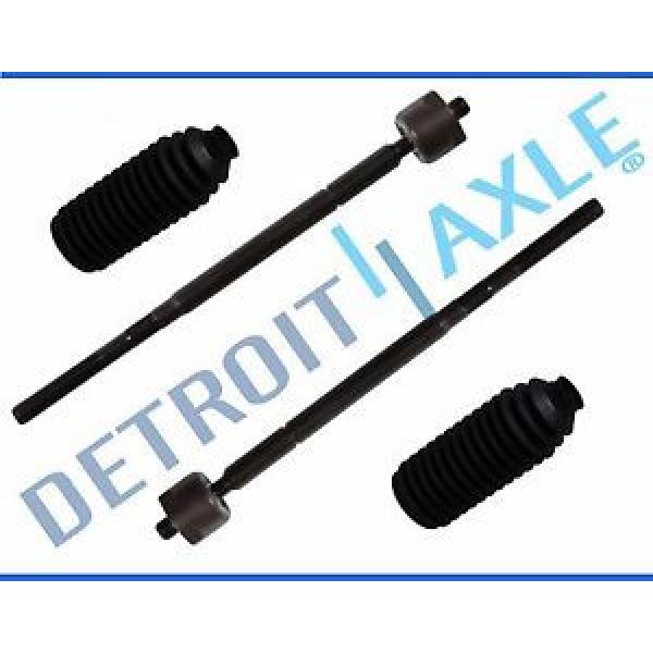 Brand NEW 4pc Inner Tie Rod End + Rack &amp; Pinion Tie Rod Boot for Endeavor 04-11 #1 image