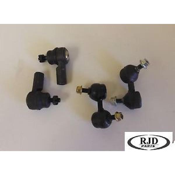 Fit Honda CRV  2 Outer Tie Rod Ends 2 Sway Bar Links #1 image