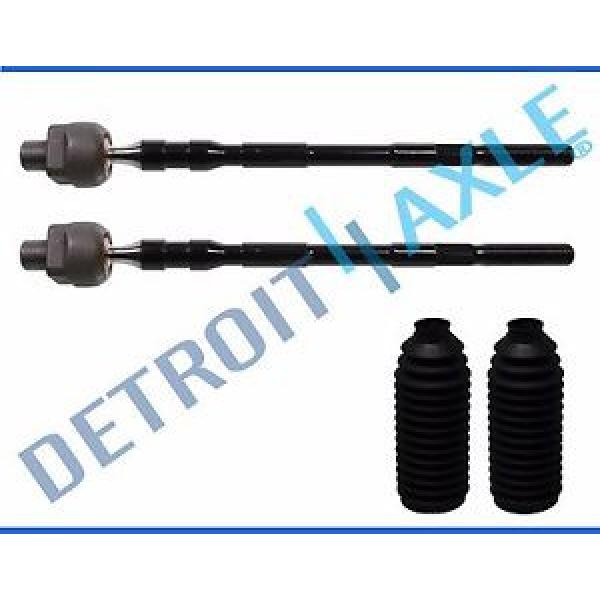 Pair (2) NEW Front Inner Tie Rod Ends w/Boots for 2005-09 Subaru Legacy Outback #1 image