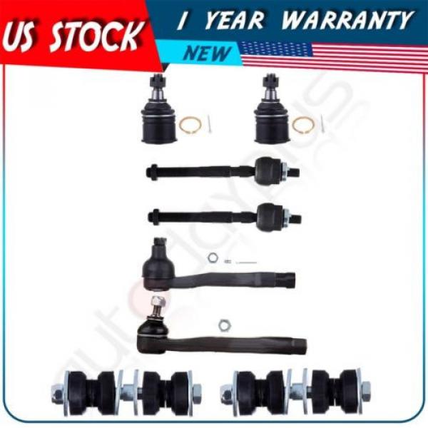 8 PCS Front Suspension Kit Tie Rod End Ball Joint for 1992-1995 HONDA CIVIC #1 image