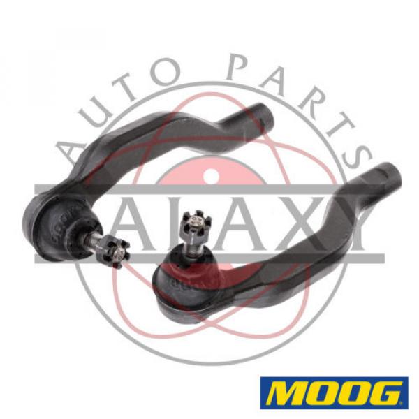 Moog New Replacement Outer Tie Rod Ends Pair Fits Toyota RAV4 06-14 Scion tC #1 image