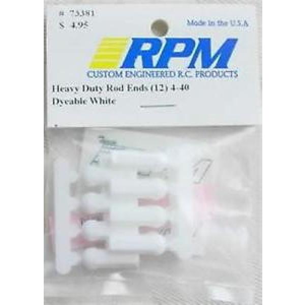 RPM Heavy Duty Rod Ends (White) #1 image