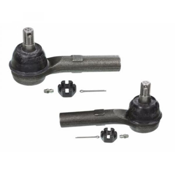 2 New Steering Outer Tie Rod Ends - Dodge Durango/Dakota 2000-2003 4Wd #2 image