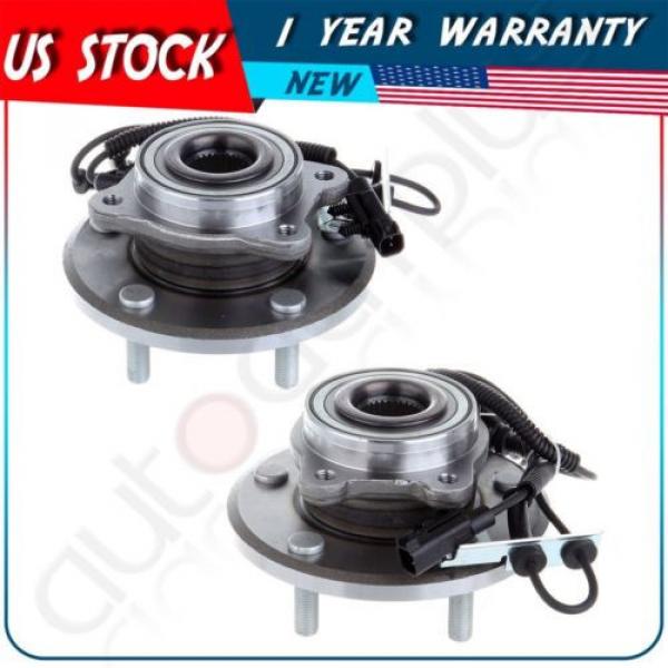 Set Of 2 Front Wheel Bearing and Hub Assembly for 08-10 Chrysler Town&amp;Country #1 image