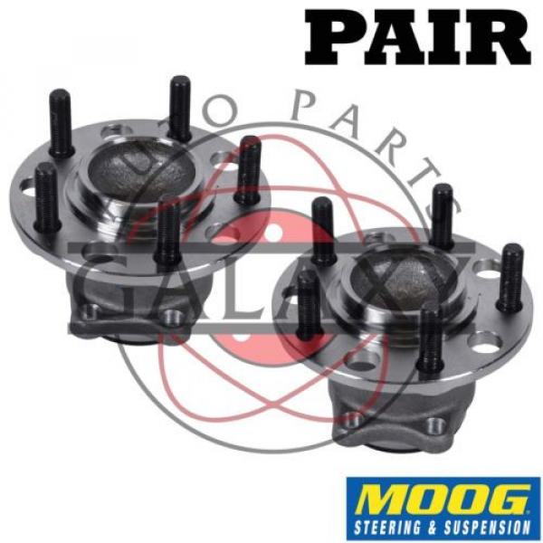 Moog Replacement New Rear Wheel Bearing Hubs Pair For Chrysler Dodge Jeep w/ ABS #1 image