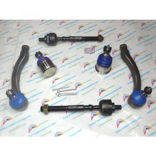 94-97 Integra 92-95 Honda Civic 92-97 Del Sol 6PCS Lower Ball Joint Tie Rod End #5 image