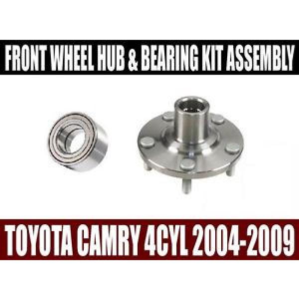 Fits:Toyota Camry 4CYL Front Wheel Hub &amp; Bearing Kit Assembly 2004-2009 #1 image